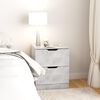 vidaXL Bedside Cabinet Concrete Grey 40x40x50 cm Engineered Wood
