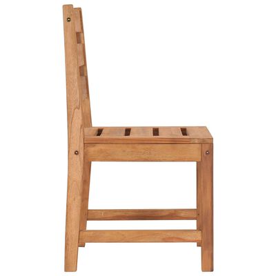 vidaXL Garden Chairs 4 pcs Solid Wood Teak