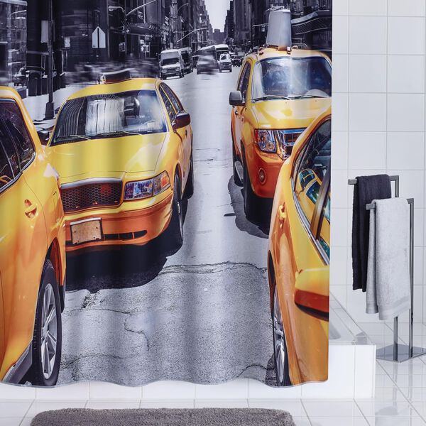 RIDDER Shower Curtain New York 180x200 cm