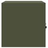 vidaXL Storage Cabinet Olive Green 60 x 40 x 40 cm Steel