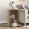 vidaXL Side Table Artisan Oak 40 x 35 x 60 cm Engineered Wood