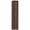 vidaXL Radiator Cover Brown Oak 104x20x82 cm Engineered Wood