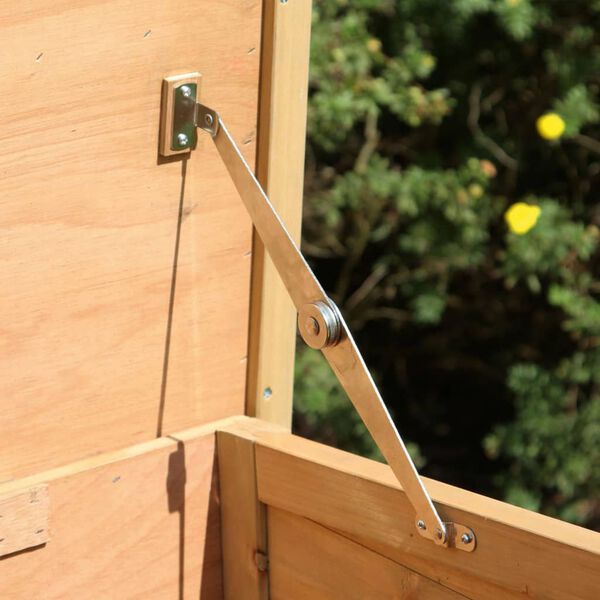 Kerbl Rodent House Buddy 116x52x82 cm Wood Glazed