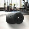 vidaXL Weight Plates 4 pcs Black Ø 21.5 x 3.8 cm