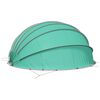 vidaXL Pool Dome Folding Manual Green 592 x 590 x 275 cm