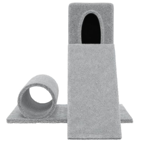 vidaXL Cat Tree with Sisal Scratching Post Light Grey 59 cm