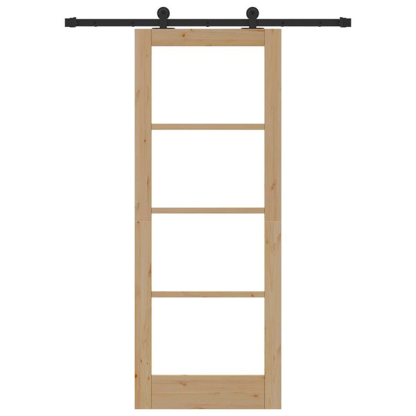 vidaXL Sliding Door ORKDAL Natural 78 x 202 cm