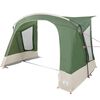 vidaXL Caravan Tent with Roof with Storage Green 410 x 275 x 245 cm