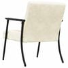 vidaXL Armchair Cream 59 x 75 x 78 cm Velvet