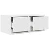 vidaXL TV Cabinets 2 pcs White 60x31x25.5 cm Engineered Wood
