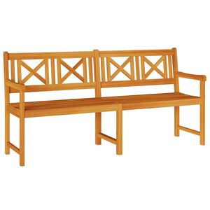 vidaXL Garden Bench Brown 180 x 56 x 90 cm Solid Acacia Wood
