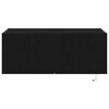 vidaXL TV Wall Cabinet Black Oak 80 x 35 x 31 cm Engineered Wood