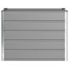 vidaXL Planter Light Grey 100 x 50 x 77 cm Galvanised Steel