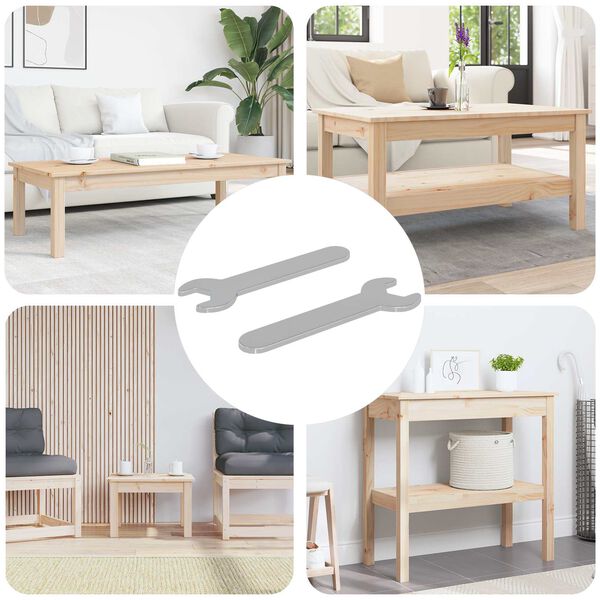 vidaXL Spanner 2 pcs Silver 10 mm Iron