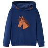 vidaXL Kids' Hooded Sweatshirt Navy 92