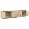 vidaXL TV Cabinet with LED Lights Sonoma Oak 193.5x41x50 cm