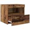 vidaXL Bedside Cabinet Old Wood 50 x 40 x 45 cm Engineered Wood