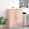 vidaXL Storage Cabinet Pink 90 x 40 x 105 cm Steel