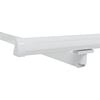 vidaXL Awning Frame Manual White 500 x 350 cm Aluminium