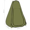vidaXL Pop Up Shower Tent Green