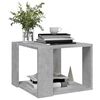 vidaXL Coffee Table Concrete Grey 40x40x30 cm Engineered Wood