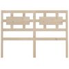 vidaXL Bed Headboard 140.5x4x100 cm Solid Wood Pine