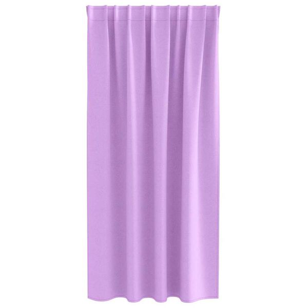 vidaXL Blackout Curtains with Rings 2 pcs Purple 175 x 140 cm