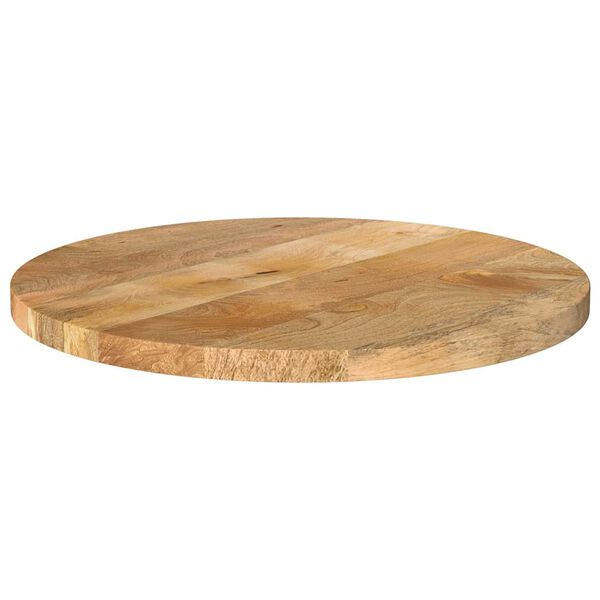 vidaXL Table Top &Oslash; 40x2.5 cm Round Solid Wood Mango