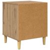 vidaXL Cat House Artisian Oak 42.5 x 40 x 53 cm Engineered Wood