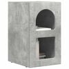 vidaXL Bedside Table Concrete Grey 29.5 x 35 x 50 cm Engineered Wood