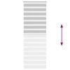 vidaXL Zebra Blind Light Grey 85x200 cm Fabric Width 80.9 cm Polyester