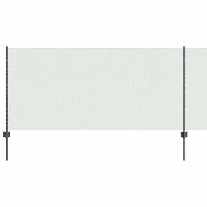 vidaXL Welded Wire Fence 10 x 1 m (W x H) PVC-Coated Steel Grey Mesh
