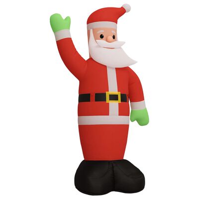 vidaXL Inflatable Santa Claus with LEDs 620 cm