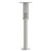 vidaXL Outdoor Floor Lamps 3pcs Silver 60 cm Stainless Steel