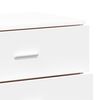 vidaXL Sideboard White 60x39x80 cm Engineered Wood