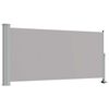 vidaXL Patio Retractable Side Awning 120 x 300 cm Grey