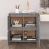 vidaXL Sideboards 2 pcs Concrete Grey 70x41x75 cm Engineered Wood