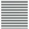 vidaXL Zebra Blind Dark Grey 150x150 cm Fabric Width 145.9 cm Polyester