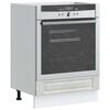 vidaXL Oven Cabinet&nbsp;Porto Concrete Grey Engineered Wood