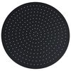 vidaXL Rain Shower Head Stainless Steel 50 cm Round Black