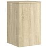 vidaXL Plant Stands 2 pcs Sonoma Oak 30x30x50 cm Engineered wood