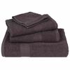 vidaXL Hand Towels "FROGN" 2 pcs Anthracite 50x100 cm 360 gsm