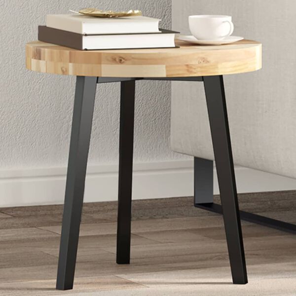 vidaXL Table Top Round &Oslash;40x4 cm Solid Wood Acacia