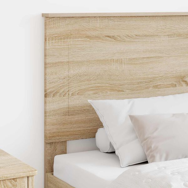 vidaXL Headboard Sonoma Oak 100 cm Engineered Wood