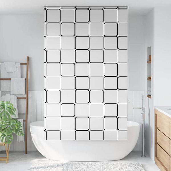 vidaXL Shower Roller Blind 120x240 cm Fabric Width 116 cm