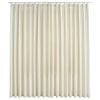 vidaXL Blackout Curtain with Hooks Velvet Cream 290x245 cm