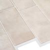 vidaXL Decorative Stickers 10 pcs Beige Marble 29.4 x 21.4 cm