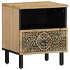 vidaXL Bedside Cabinet 40x33x46 cm Solid Wood Mango