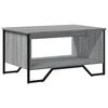 vidaXL Coffee Table Grey Sonoma 75x51x40 cm Engineered Wood