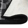 vidaXL Carpet Runner Black 80x350 cm
